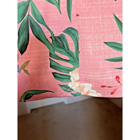 Rachel Zoe Pink Rose Floral Blazer Jacket Single Button Lined Womens Large NWOT - Picture 8 of 12